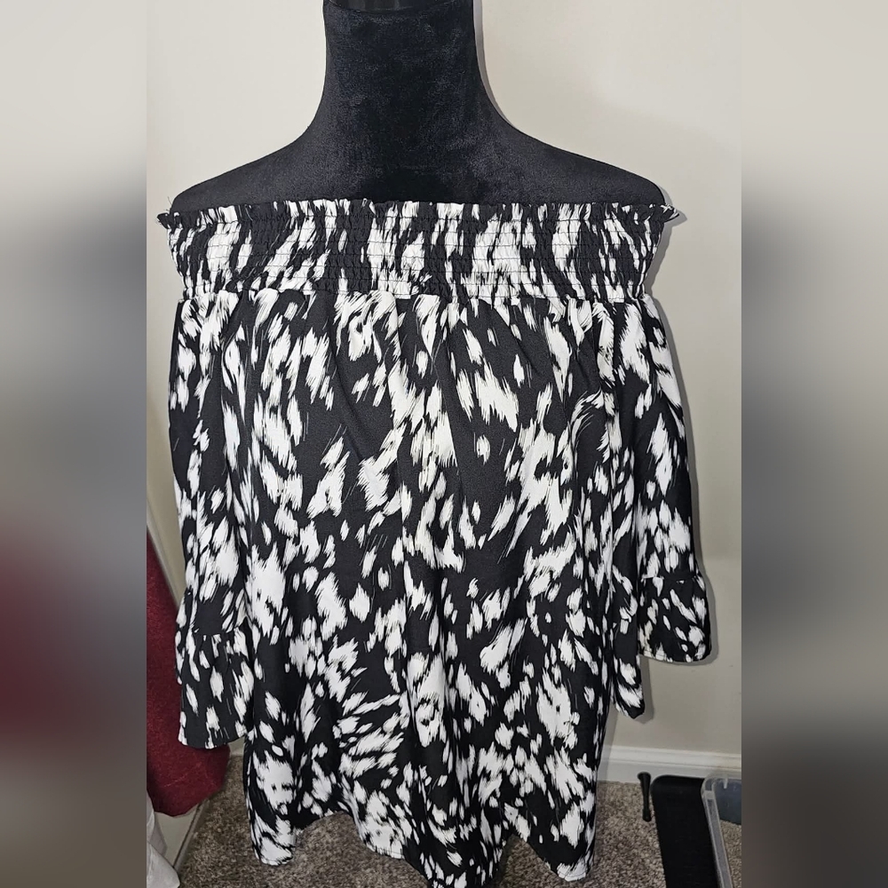 Womens Large Top Shirt Blouse